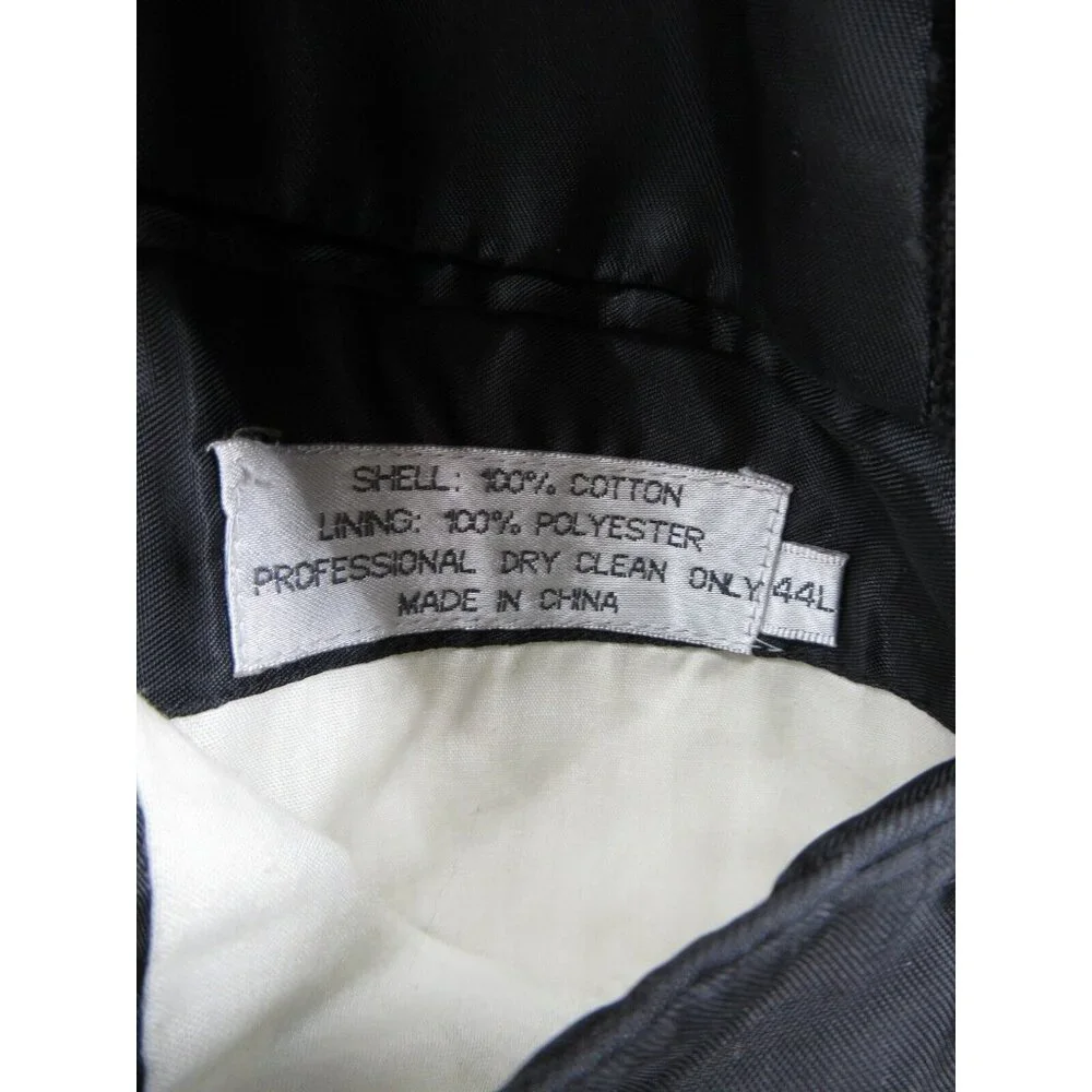 VINTAGE Oleg Cassini Sport Coat 44 Long Blazer Corduroy Jacket Outdoor